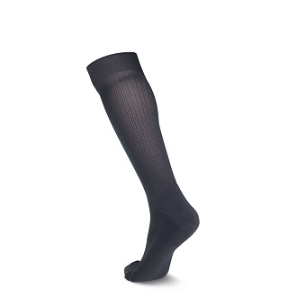 Secret Silky Women's Medium Graduated Compression Knee High, 3 Pair, black,  Shoe Size: 8-12